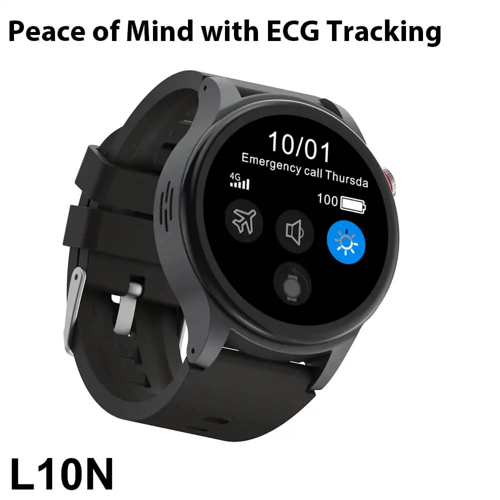 GPS Watch for Elderly – Safety & Health in One