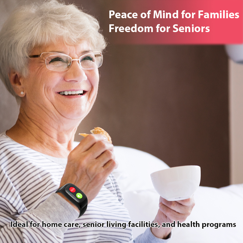 Elderly Smart Watch with Health Features