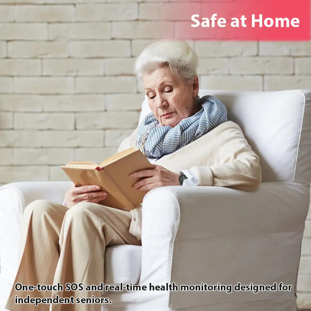 Fall detection watch for seniors