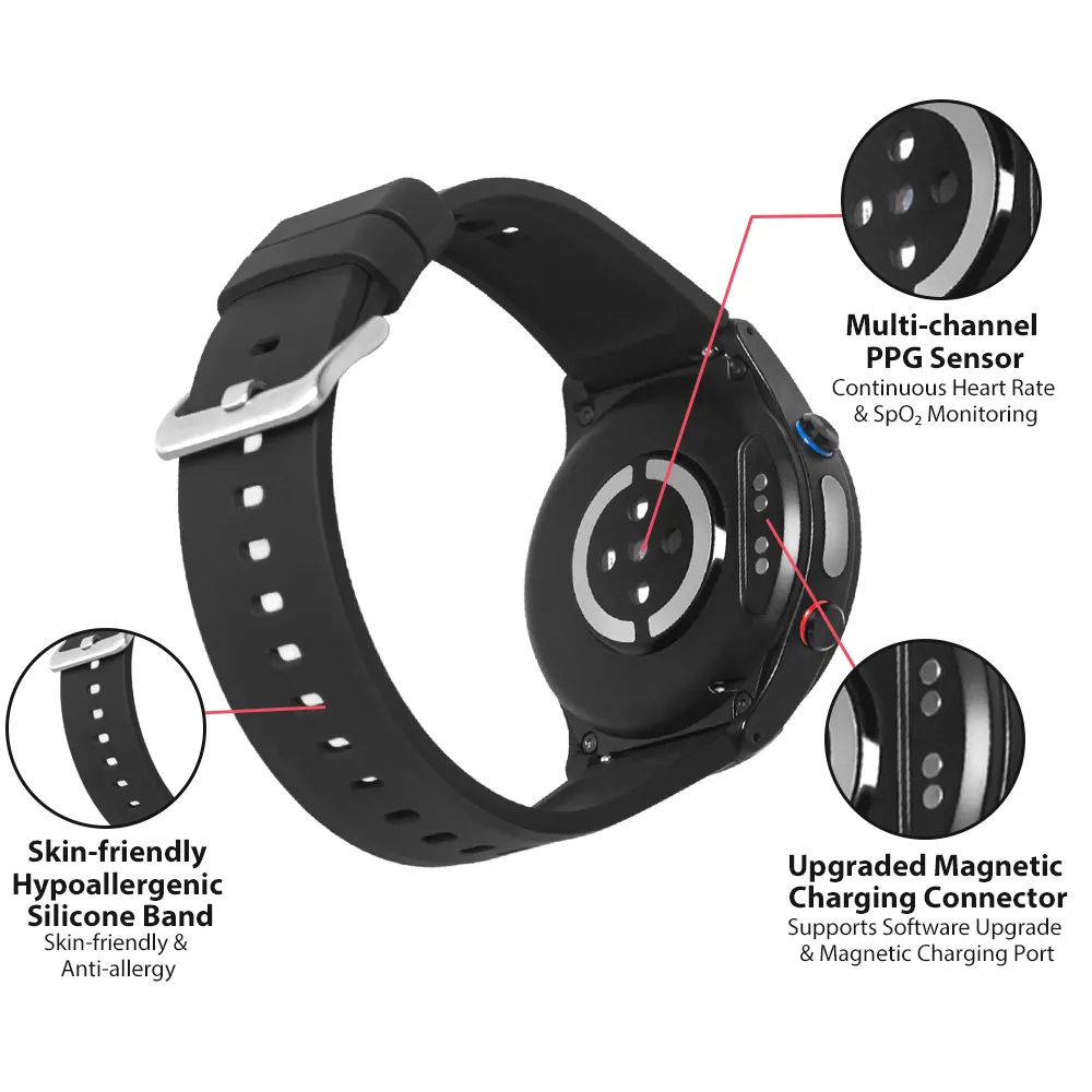 Medical Alert Watch for Seniors with Fall Detection