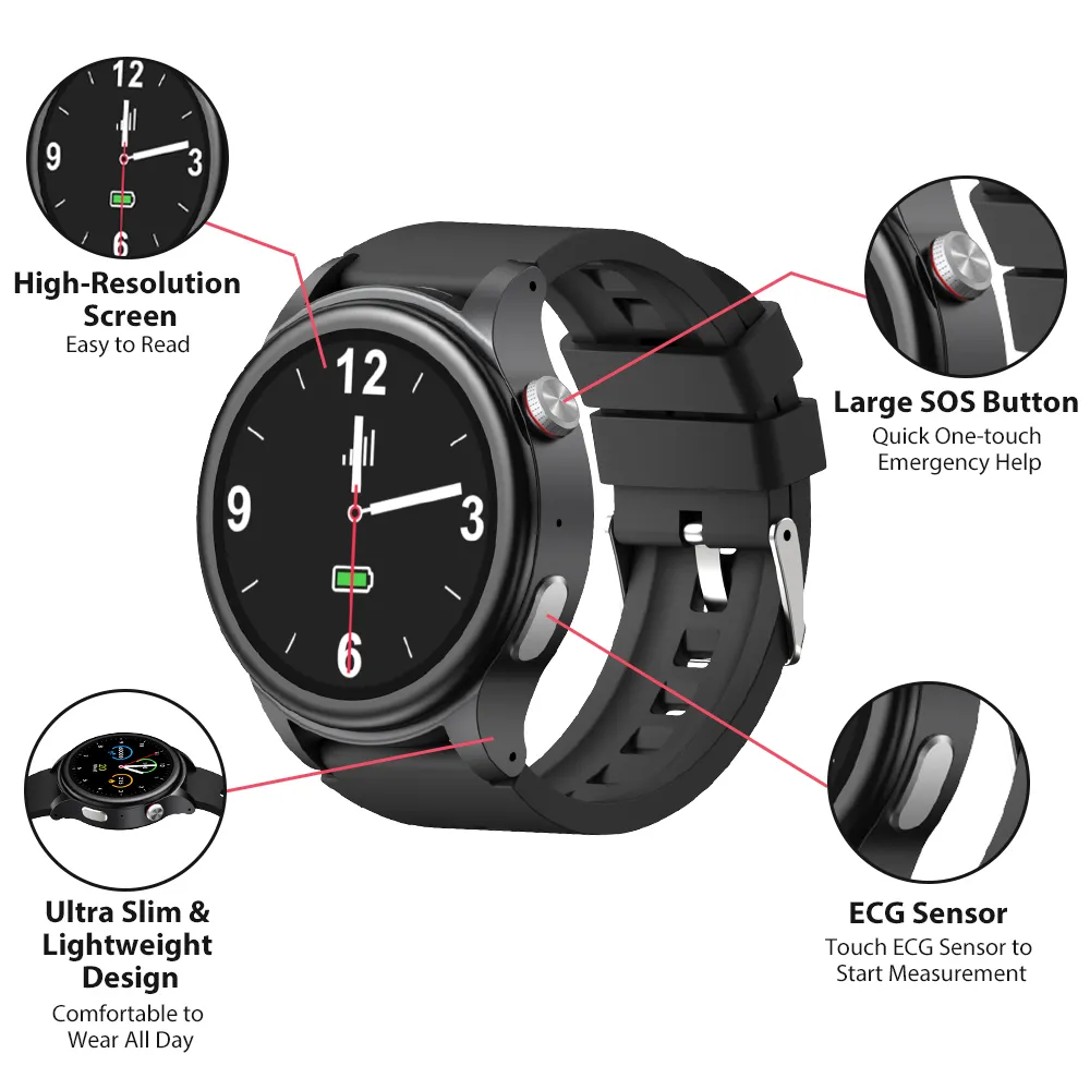 Life Alert Watch with Fall Detection