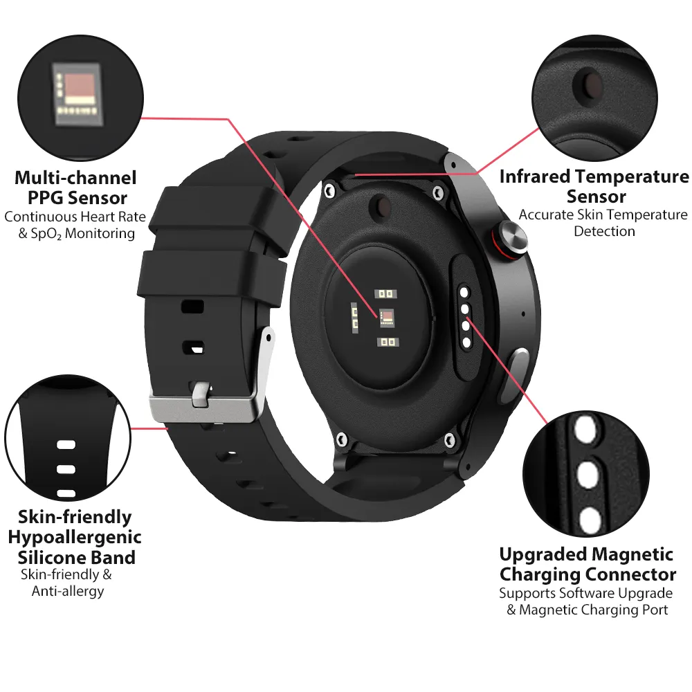 Medical Alert Watch for Seniors with geo fencing