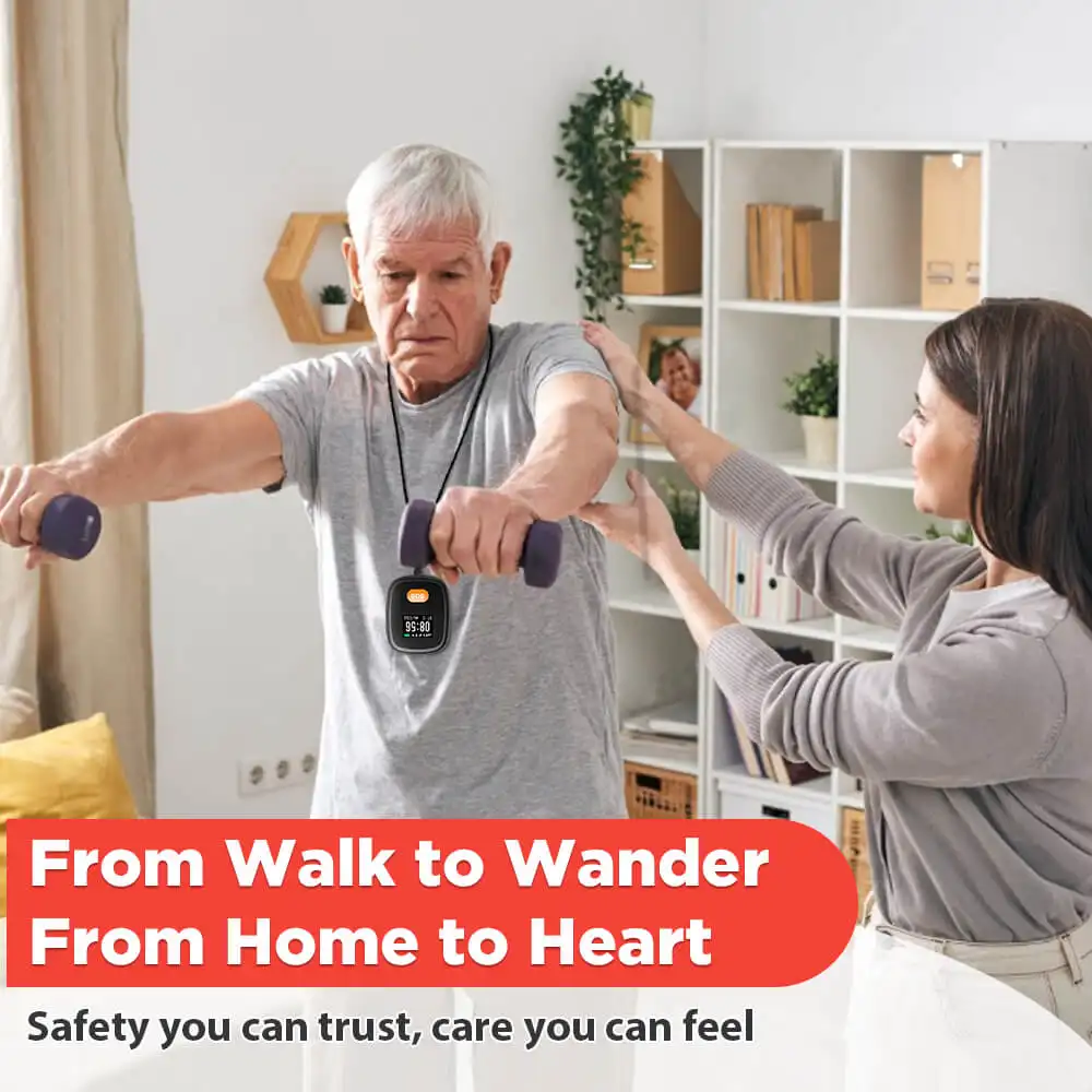 GPS Tracker for Elderly – Real-Time Location & Emergency Alerts for Seniors