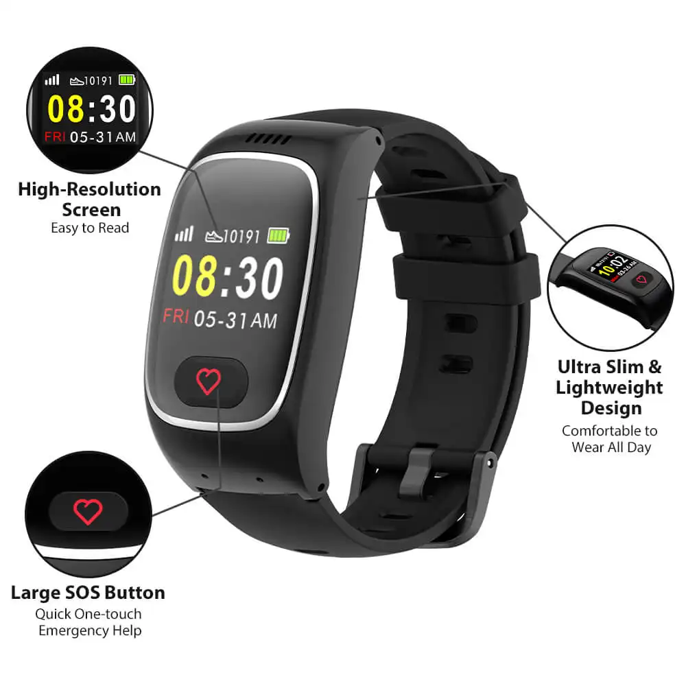 GPS Tracking Watch for the Elderly