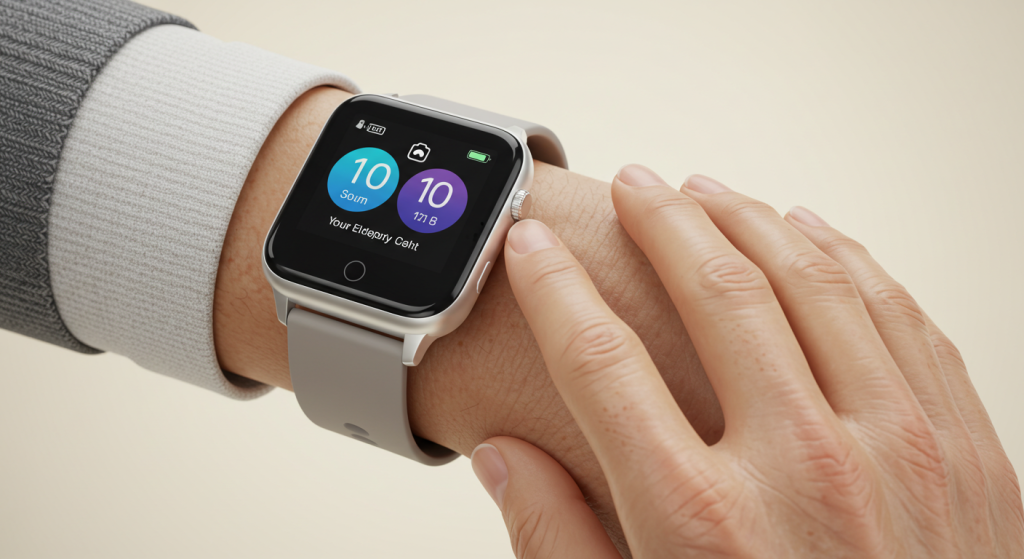 low-cost smartwatch for elderly