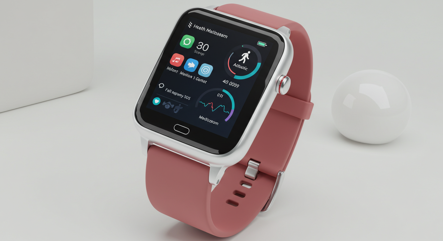 senior friendly smartwatch 2025