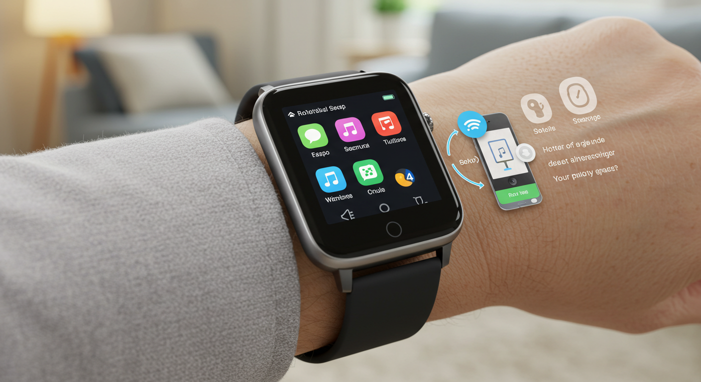 smartwatch for seniors with easy setup