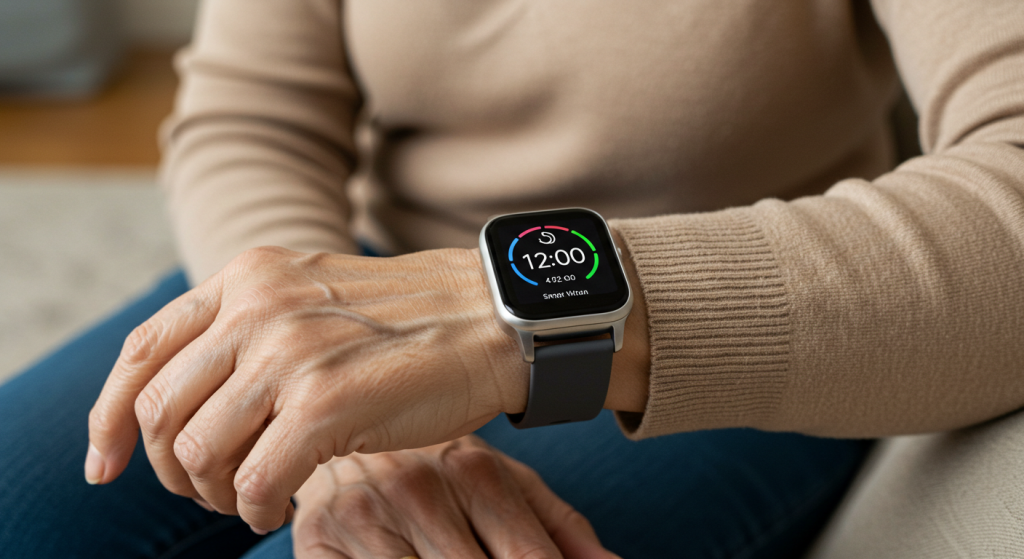 smartwatch for seniors with simple buttons