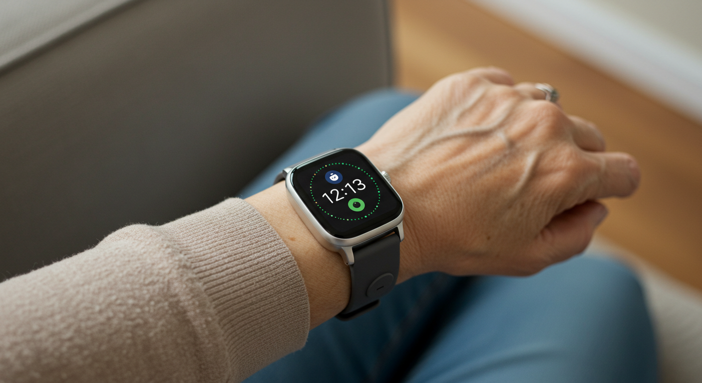smartwatch for seniors with simple buttons