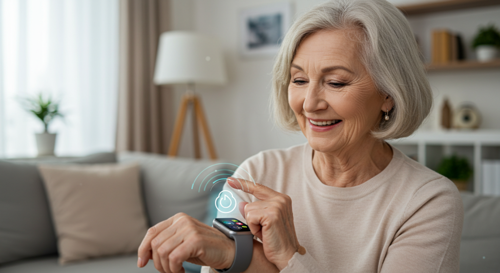 smartwatch for seniors with voice assistant