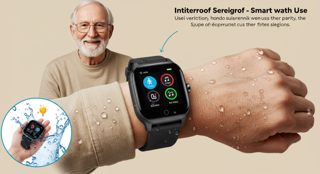 waterproof smartwatch for elderly