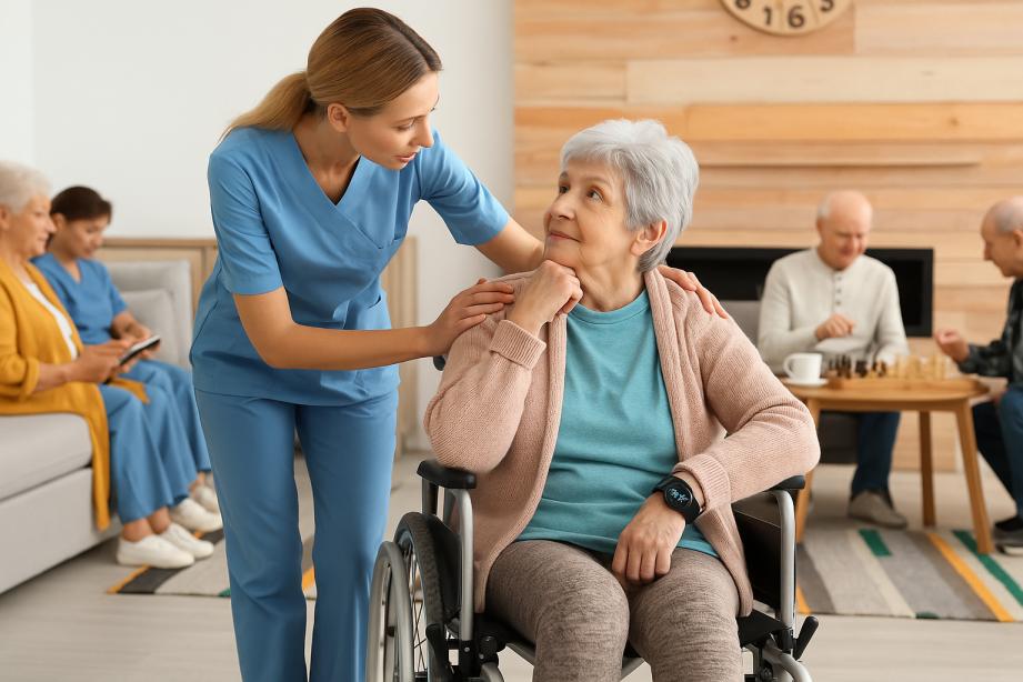 Smartwatch integration nursing home
